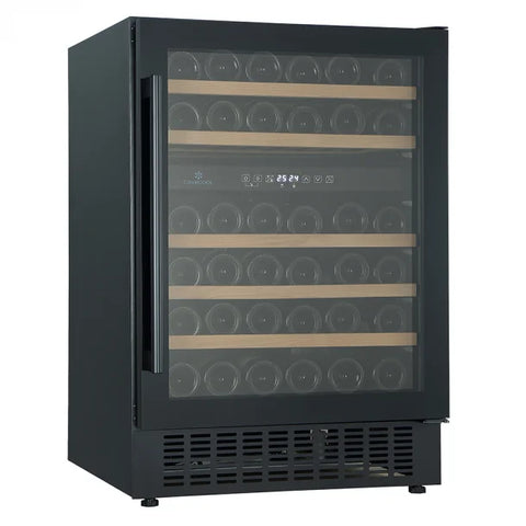 Cavecool Affection Jargon Freestanding 46 Bottles Dual Zone Wine Cooler Side 